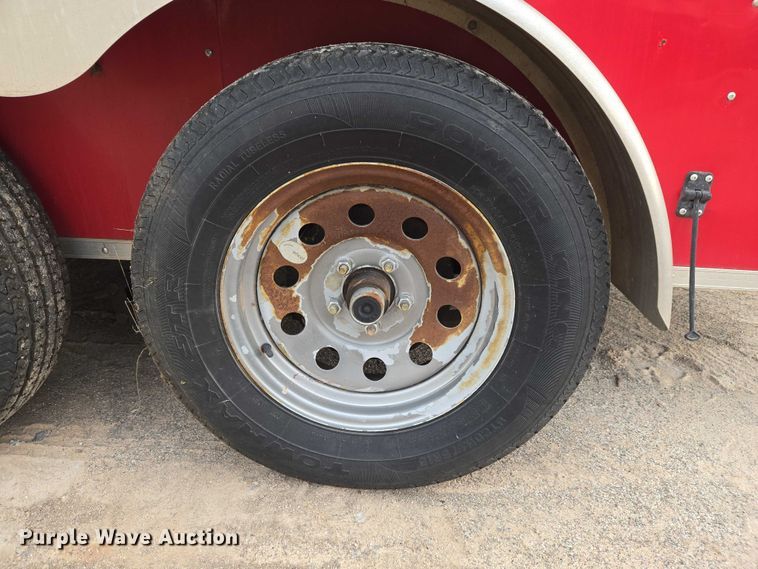 image for item ET5477 2016 Lark United Manufacturing LLC enclosed cargo trailer