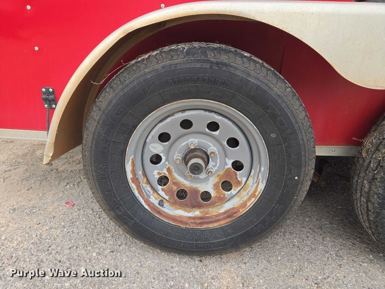 image for item ET5477 2016 Lark United Manufacturing LLC enclosed cargo trailer