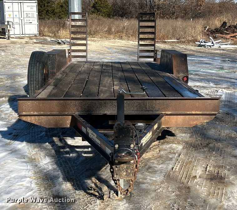 image for item ET6774 2005 Brooks Brothers equipment trailer