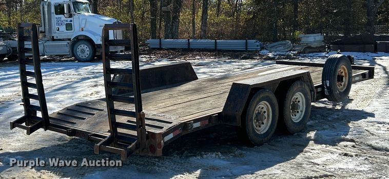 image for item ET6774 2005 Brooks Brothers equipment trailer