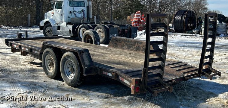 image for item ET6774 2005 Brooks Brothers equipment trailer