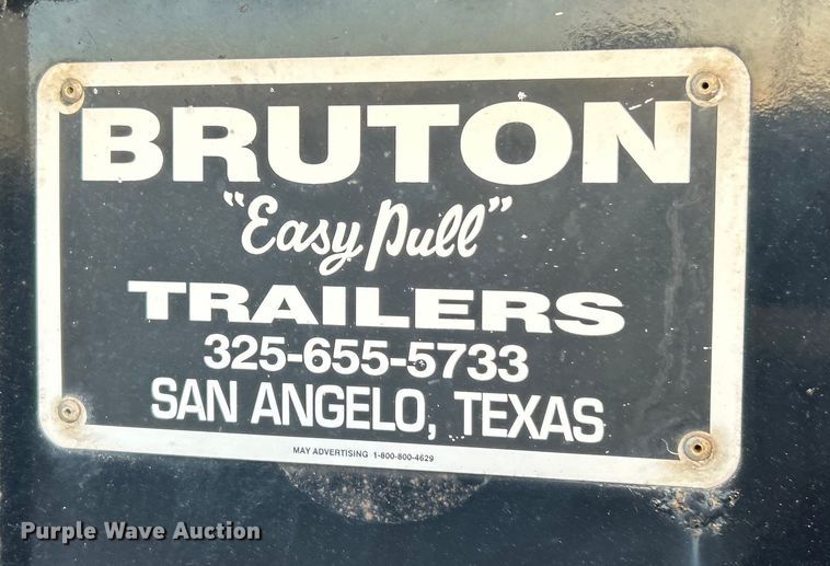 image for item ET6797 2014 Brutt Easy pull equipment trailer