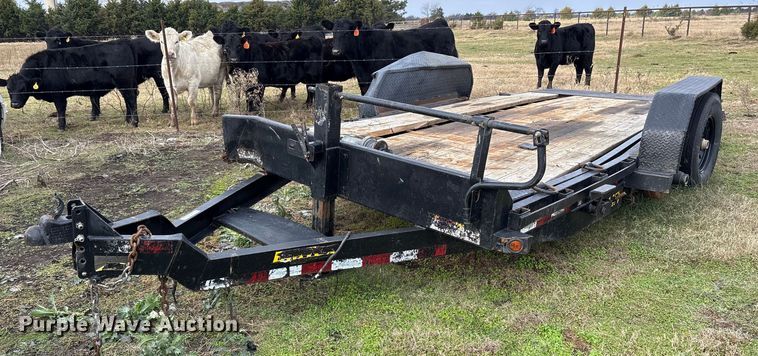 image for item ET7394 2019 Big Tex 14FT-16 tilt deck equipment trailer