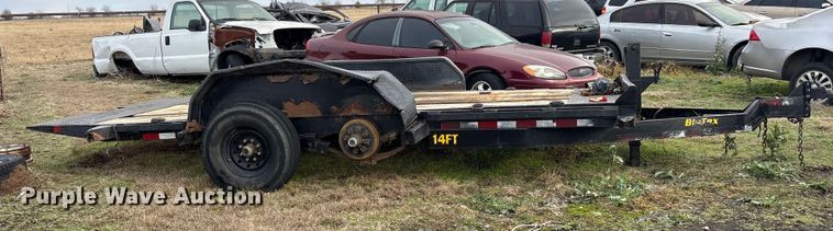 image for item ET7394 2019 Big Tex 14FT-16 tilt deck equipment trailer