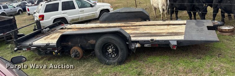 image for item ET7394 2019 Big Tex 14FT-16 tilt deck equipment trailer