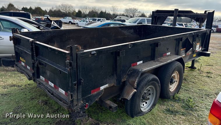 image for item ET7395 2022 Big Tex 14GT-14BK6SIR dump trailer