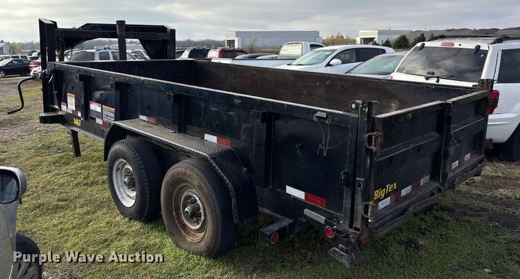 image for item ET7395 2022 Big Tex 14GT-14BK6SIR dump trailer