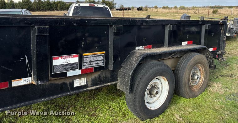 image for item ET7395 2022 Big Tex 14GT-14BK6SIR dump trailer