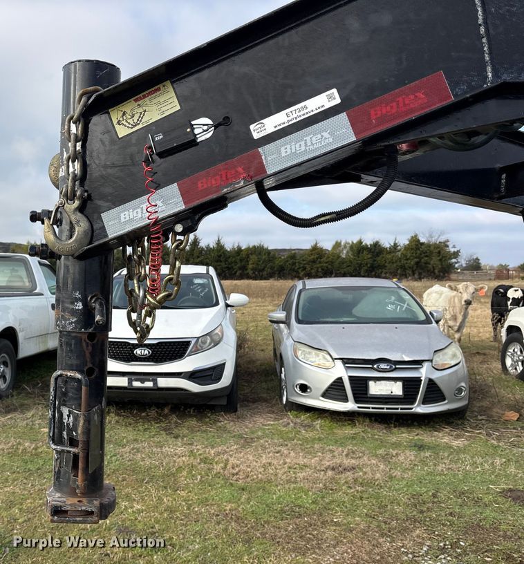 image for item ET7395 2022 Big Tex 14GT-14BK6SIR dump trailer