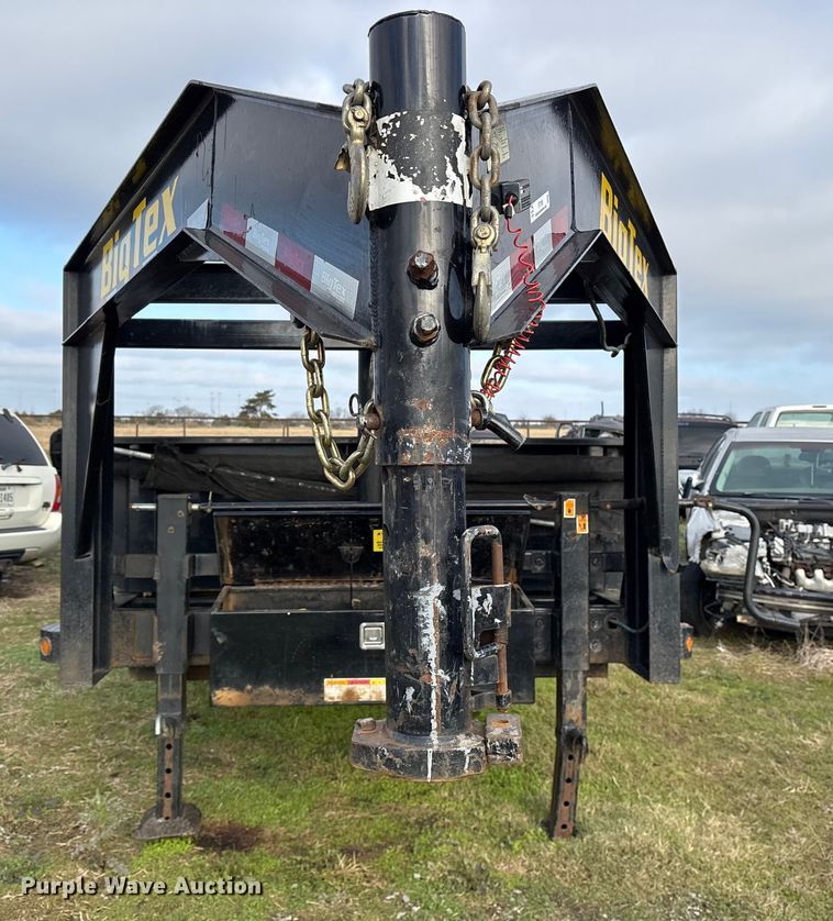 image for item ET7395 2022 Big Tex 14GT-14BK6SIR dump trailer