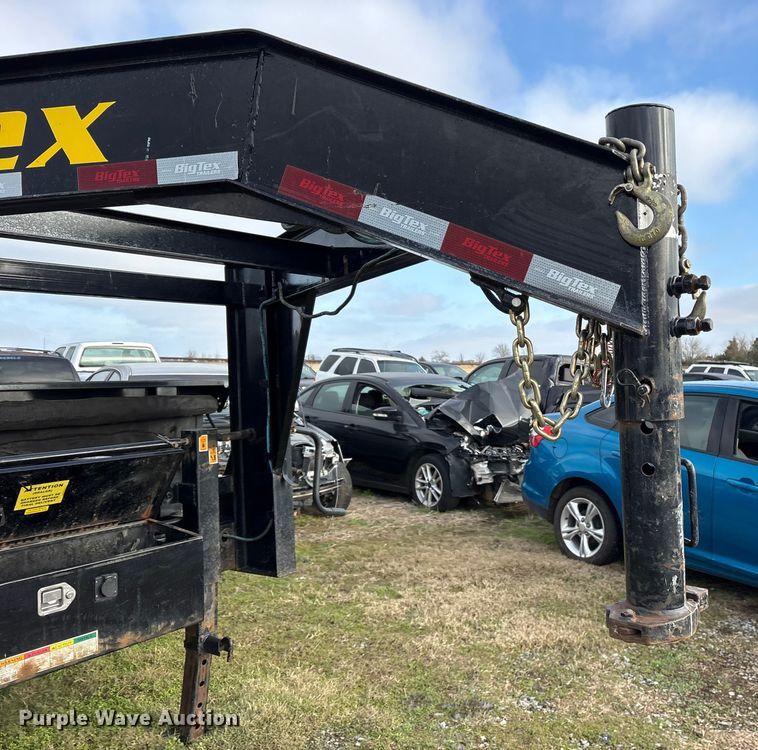 image for item ET7395 2022 Big Tex 14GT-14BK6SIR dump trailer