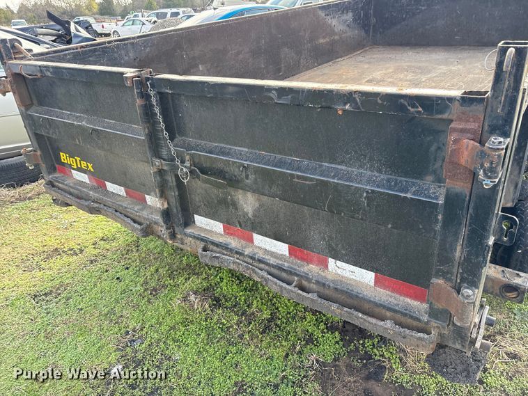 image for item ET7395 2022 Big Tex 14GT-14BK6SIR dump trailer