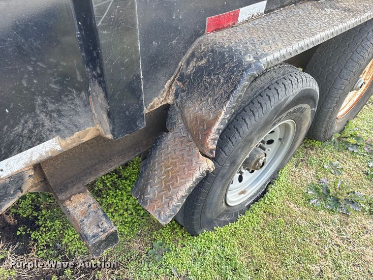 image for item ET7395 2022 Big Tex 14GT-14BK6SIR dump trailer