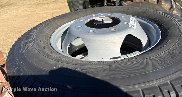 image for item ET7454 LT235/80R17 (6) Michelin LT235/80R17 tires and wheels