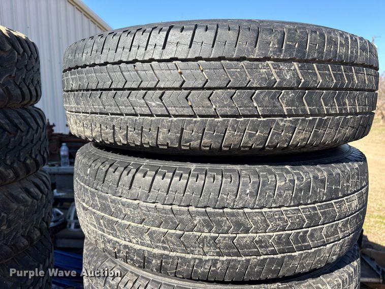 image for item ET7454 LT235/80R17 (6) Michelin LT235/80R17 tires and wheels