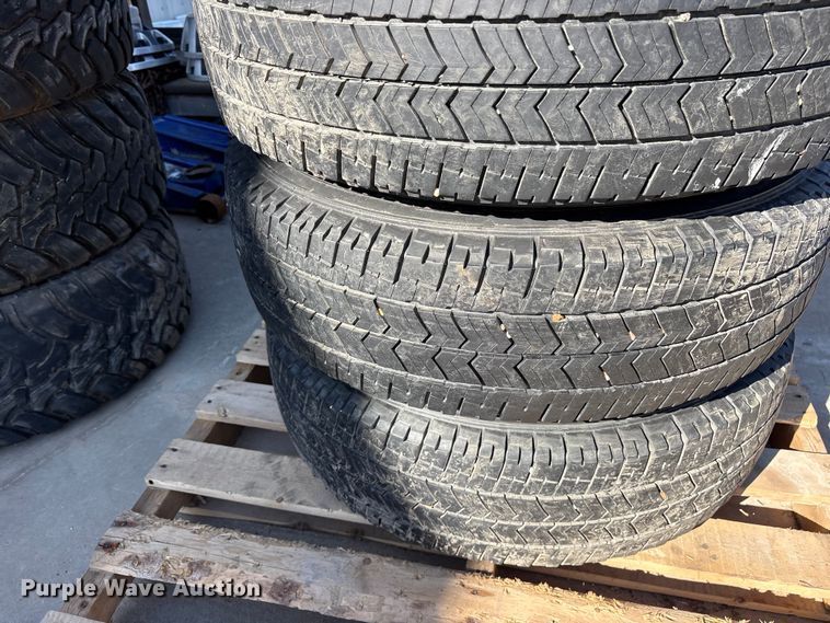 image for item ET7454 LT235/80R17 (6) Michelin LT235/80R17 tires and wheels