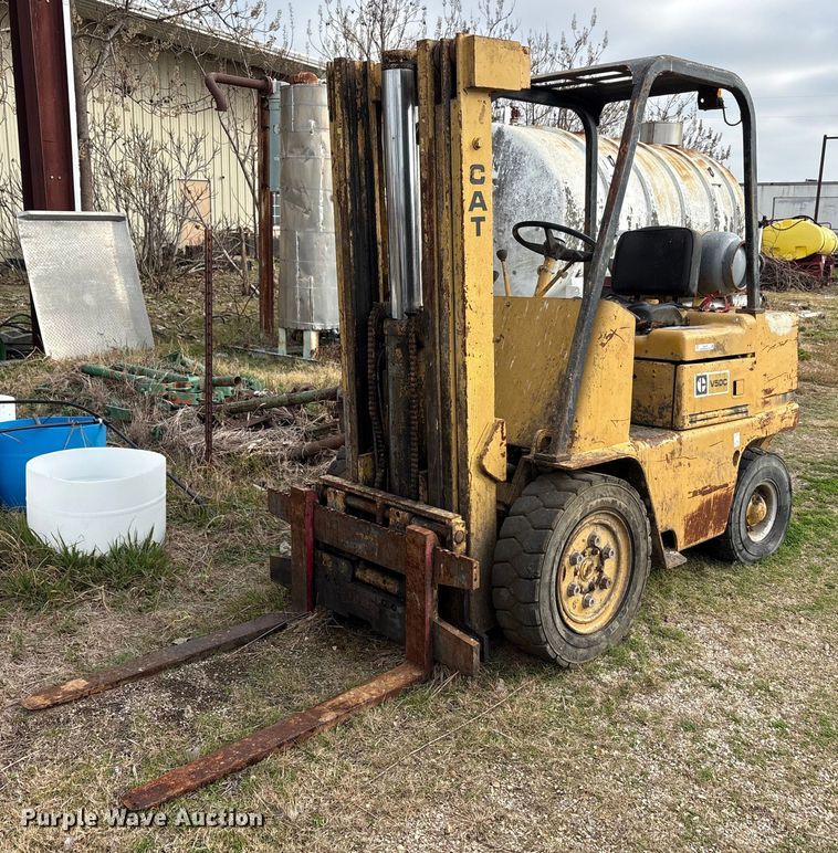 image for item EU0179 Caterpillar V50C forklift