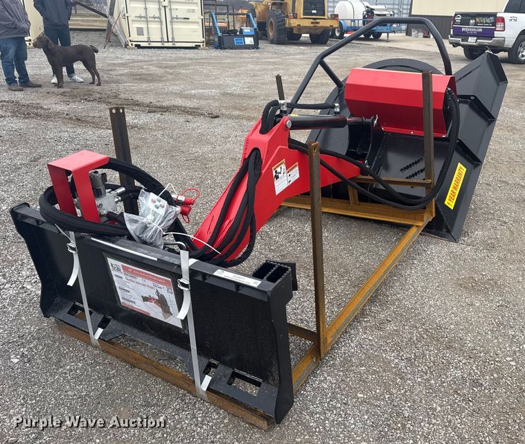 image for item EU4011 2025 RayTree RABC44 skid steer boom rotary mower