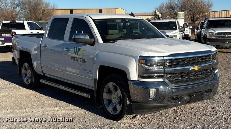 image for item EU4747 2017 Chevrolet Silverado 1500 Crew Cab pickup truck