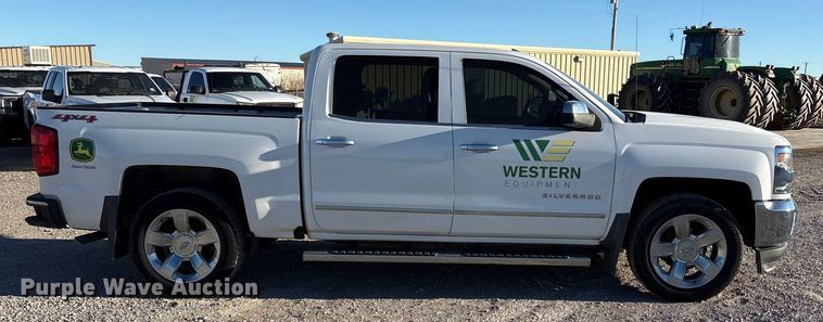 image for item EU4747 2017 Chevrolet Silverado 1500 Crew Cab pickup truck