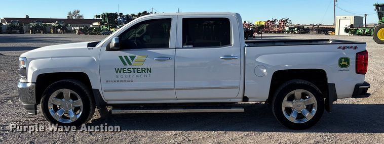 image for item EU4747 2017 Chevrolet Silverado 1500 Crew Cab pickup truck