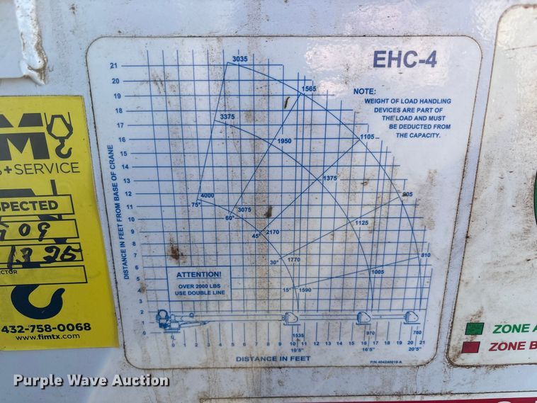 image for item EU4748 2020 Ford F350 Super Duty Ext. Cab utility bed pickup truck