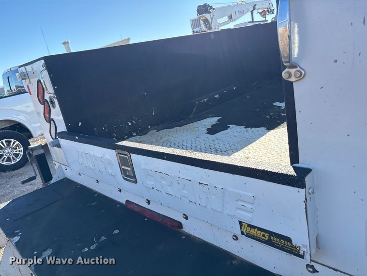 image for item EU4748 2020 Ford F350 Super Duty Ext. Cab utility bed pickup truck