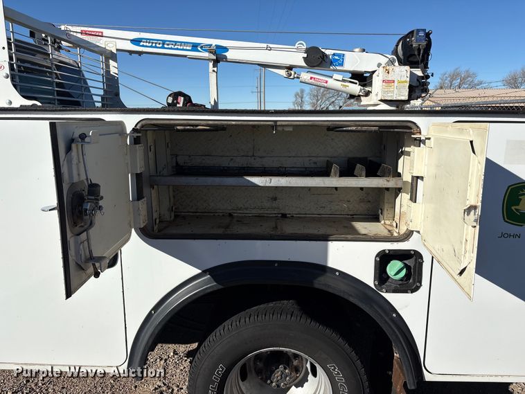 image for item EU4748 2020 Ford F350 Super Duty Ext. Cab utility bed pickup truck