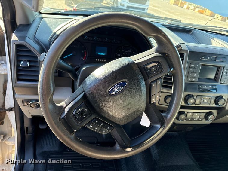 image for item EU4748 2020 Ford F350 Super Duty Ext. Cab utility bed pickup truck