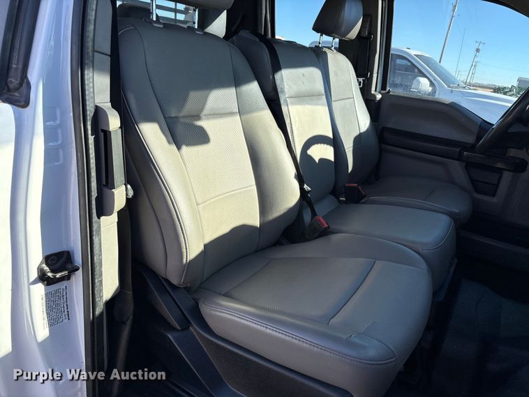 image for item EU4748 2020 Ford F350 Super Duty Ext. Cab utility bed pickup truck