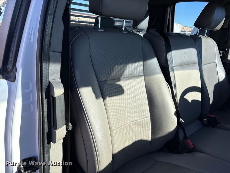 image for item EU4748 2020 Ford F350 Super Duty Ext. Cab utility bed pickup truck