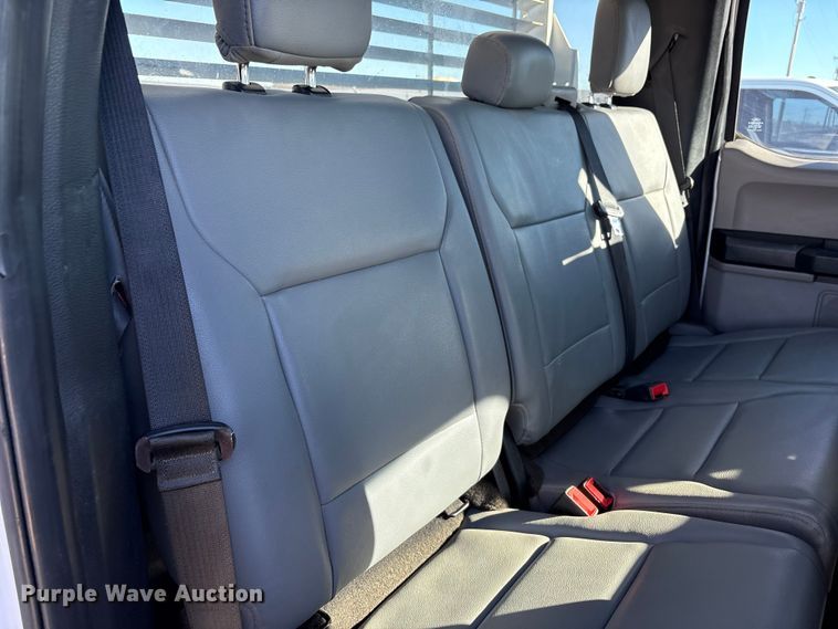 image for item EU4748 2020 Ford F350 Super Duty Ext. Cab utility bed pickup truck