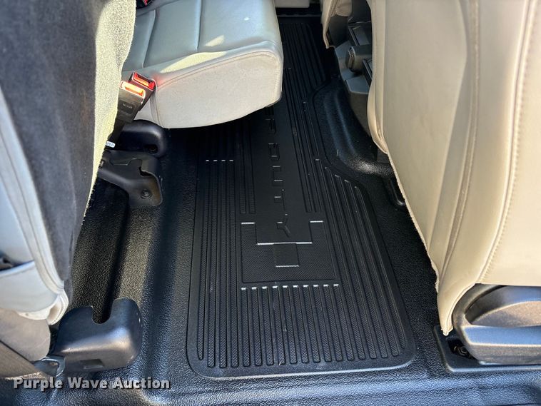 image for item EU4748 2020 Ford F350 Super Duty Ext. Cab utility bed pickup truck