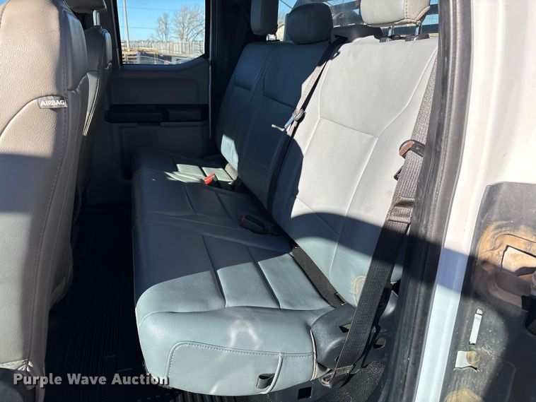 image for item EU4748 2020 Ford F350 Super Duty Ext. Cab utility bed pickup truck