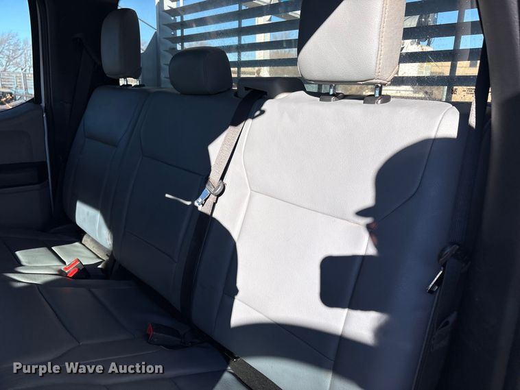 image for item EU4748 2020 Ford F350 Super Duty Ext. Cab utility bed pickup truck