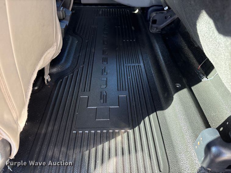 image for item EU4748 2020 Ford F350 Super Duty Ext. Cab utility bed pickup truck