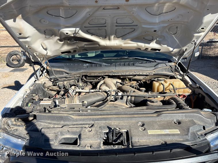 image for item EU4748 2020 Ford F350 Super Duty Ext. Cab utility bed pickup truck