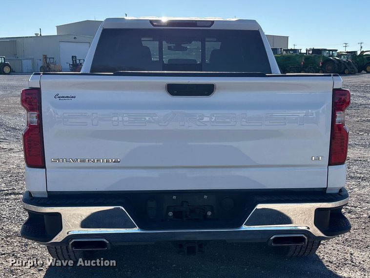 image for item EU4749 2021 Chevrolet Silverado 1500 Crew Cab pickup truck