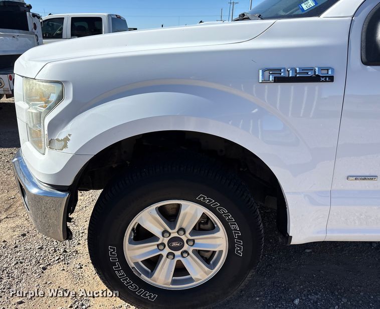 image for item EU4751 2015 Ford F150 Ext. Cab pickup truck