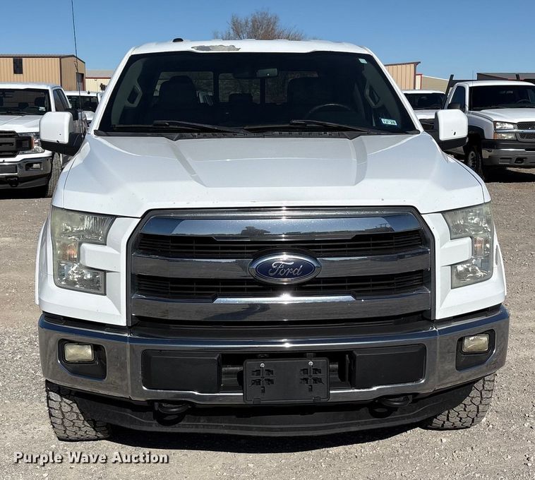 image for item EU4752 2015 Ford F150 Crew Cab pickup truck