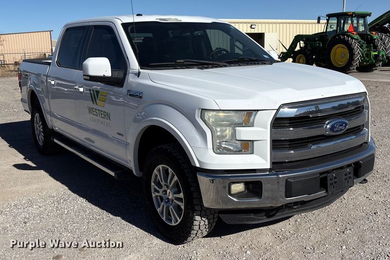 image for item EU4752 2015 Ford F150 Crew Cab pickup truck