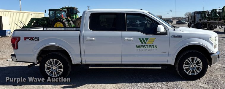 image for item EU4752 2015 Ford F150 Crew Cab pickup truck