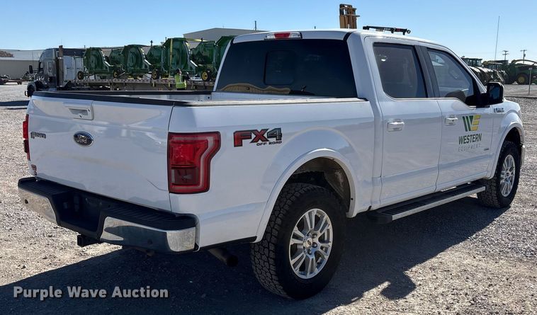 image for item EU4752 2015 Ford F150 Crew Cab pickup truck