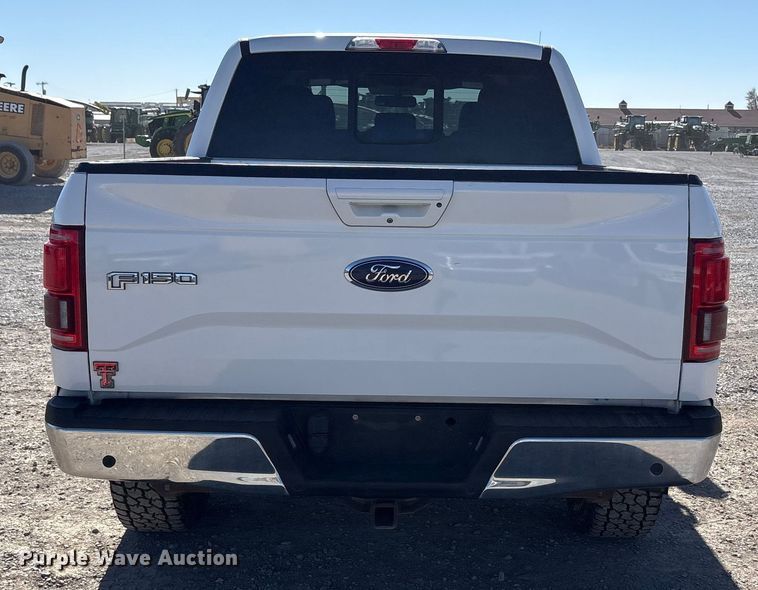 image for item EU4752 2015 Ford F150 Crew Cab pickup truck