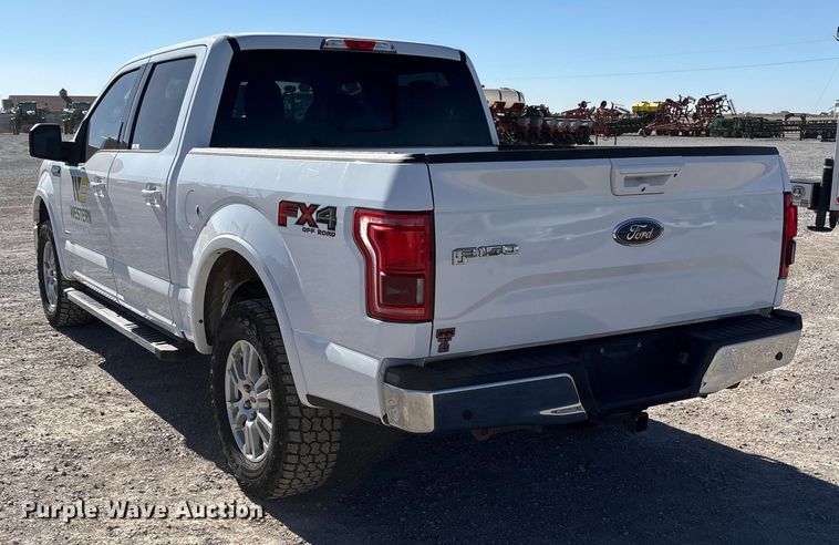 image for item EU4752 2015 Ford F150 Crew Cab pickup truck