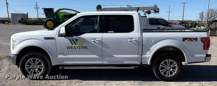 image for item EU4752 2015 Ford F150 Crew Cab pickup truck