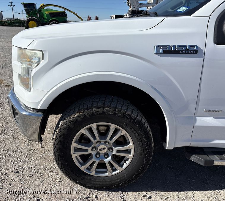 image for item EU4752 2015 Ford F150 Crew Cab pickup truck