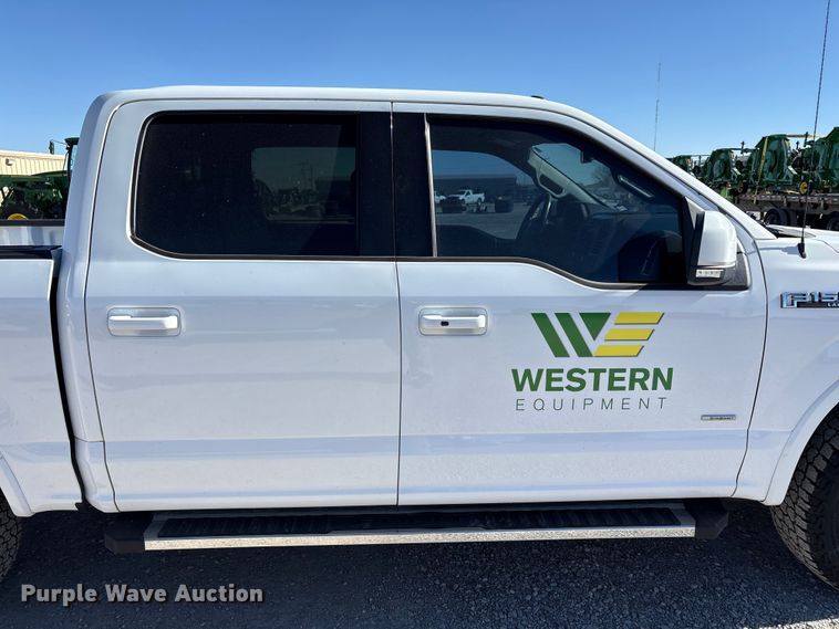 image for item EU4752 2015 Ford F150 Crew Cab pickup truck