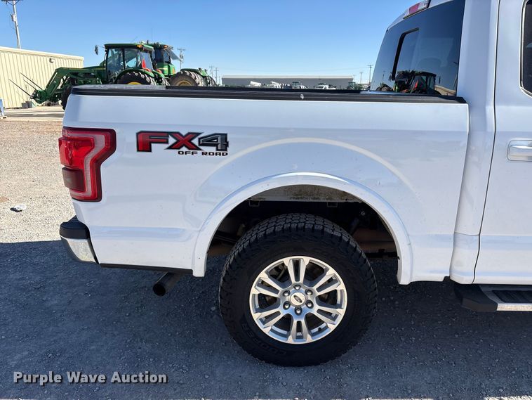 image for item EU4752 2015 Ford F150 Crew Cab pickup truck