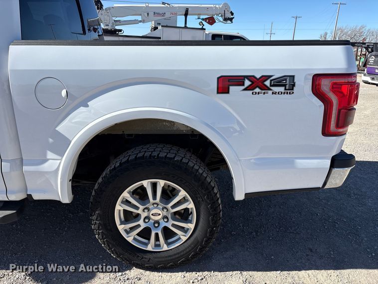 image for item EU4752 2015 Ford F150 Crew Cab pickup truck